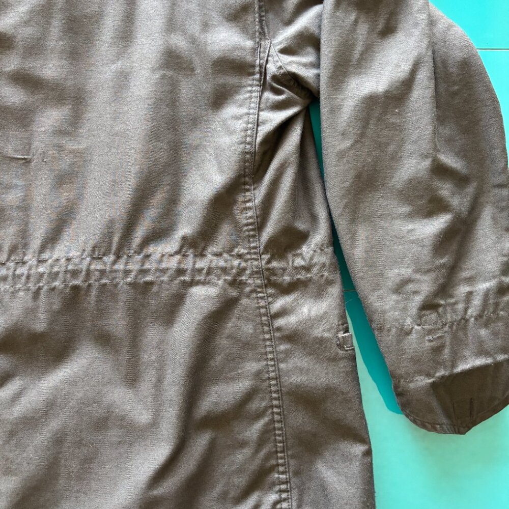 Vintage Men's U.S. Army M-65 Field Jacket – Large Long Black - Picture 11 of 16